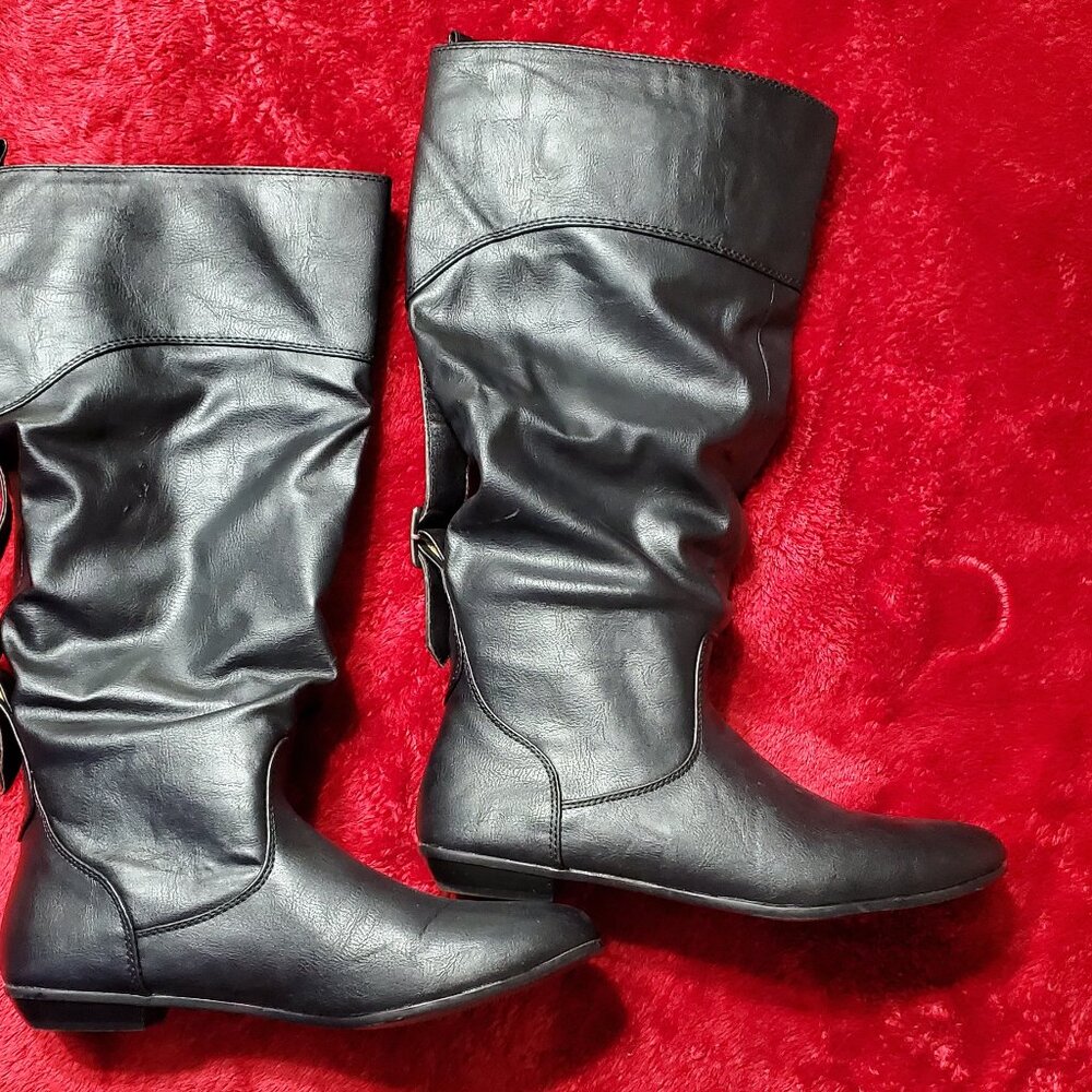 Bongo Black Calf Dress Boots
